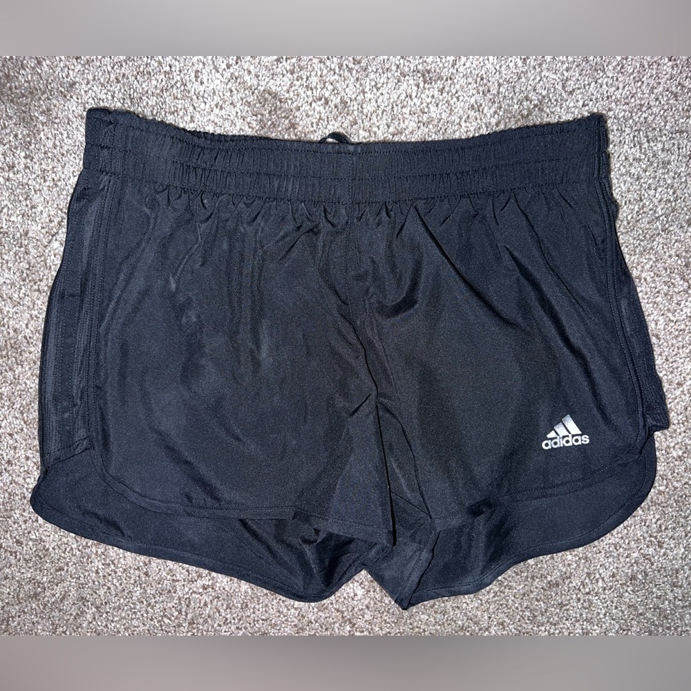 adidas Black Women's Athletic Running Shorts